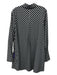 Essentiel Antwerp Size 38/S Black & White Polyester 3/4 Button Polka Dot Dress Black & White / 38/S