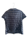 Herno Size 42 Black Polyamide Puffer High Neck Cap Sleeve Button Closure Vest Black / 42