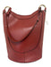 Ulla Johnson Brown Leather Bucket Shoulder Strap Gold Hardware Bag Brown / L