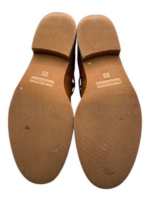 See By Chloe Shoe Size 41 Brown Leather goldtone hardware Buckle Booties Brown / 41