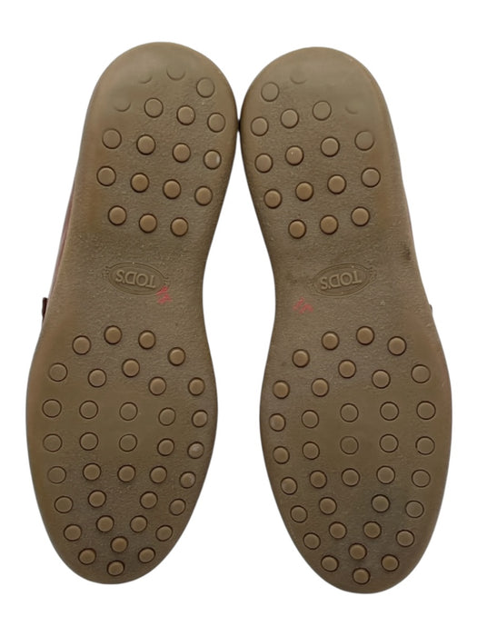 Tods Shoe Size 9.5 AS IS Brown Leather Solid Dress Men's Shoes Brown / 9.5