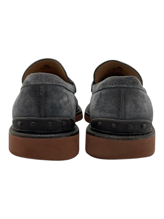 Tods Shoe Size 9.5 AS IS Gray Suede Solid loafer Men's Shoes Gray / 9.5