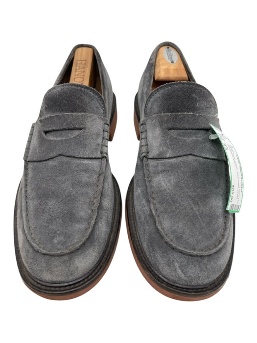 Tods Shoe Size 9.5 AS IS Gray Suede Solid loafer Men's Shoes Gray / 9.5