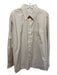 Hamilton Size XL Yellow & White Cotton Plaid Button Up oxford Long Sleeve Shirt Yellow & White / XL