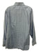 Hamilton Size Est XL Light Blue & White Cotton Plaid Button Up Long Sleeve Shirt Light Blue & White / Est XL