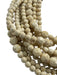Fairchild Baldwin Beige & Taupe Resin Beads Multi Strand Necklace Beige & Taupe
