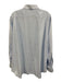 Hamilton Size 17.5 Light Blue & White Cotton Plaid Button up Long Sleeve Shirt Light Blue & White / 17.5