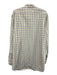 Sid Mashburn Size XL White & Multi Cotton Grid Button Up Men's Long Sleeve Shirt White & Multi / XL