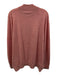 Gentlemen's Corner Size XL Red Cashmere Solid Quarter Zip Men's Sweater Red / XL
