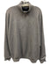 Fairway & Greene NWT Size XL Gray Wool Blend Solid Quarter Zip Men's Sweater Gray / XL