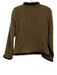 Ann Mashburn Size M Brown, Tan & Olive Wool Mink Fur Trim Tweed Jacket Brown, Tan & Olive / M