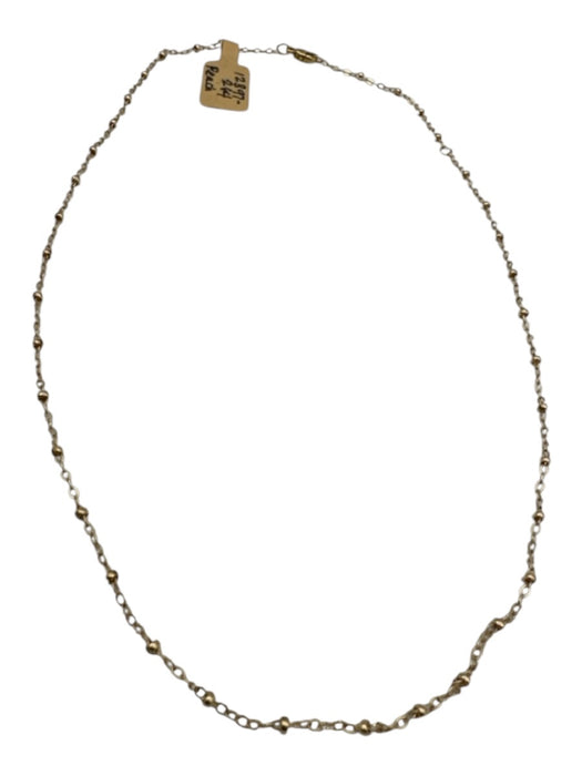 No Brand Gold Gold Fill Satellite Chain Adjustable Lobster Clasp Necklace Gold