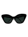 Thom Browne Black Acetate Cat Eye case incl Sunglasses Black