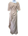 Rickie Freeman for Teri Jon Size 8 Beige Pink Polyester 1/2 Sleeve Gown Beige Pink / 8