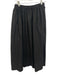 Jenni Kayne Size S Black Cotton Elastic Waistband Gathered Waist A Line Skirt Black / S