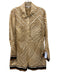 Veronica Beard Size 10 Beige, Brown, Black Silk Blend Long Sleeve Dress Beige, Brown, Black / 10