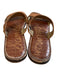 Sam Edelman Shoe Size 8 Brown Leather Upper Balance Man Made Solid Straps Shoes Brown / 8