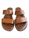 Sam Edelman Shoe Size 8 Brown Leather Upper Balance Man Made Solid Straps Shoes Brown / 8