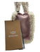 Telfar Cream & pink Suede Shearling Crossbody Bag Cream & pink / XS