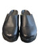Proenza Schouler Shoe Size 36 Black Leather Round Toe Platform Open Back Shoes Black / 36