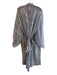 SKIMS Size M Silver Polyester Organza Metallic Long Sleeve Pajama Set Pajamas Silver / M