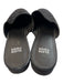 Eileen Fisher Shoe Size 10 Black Suede Leather Upper Solid Stack Heel Mule Shoes Black / 10