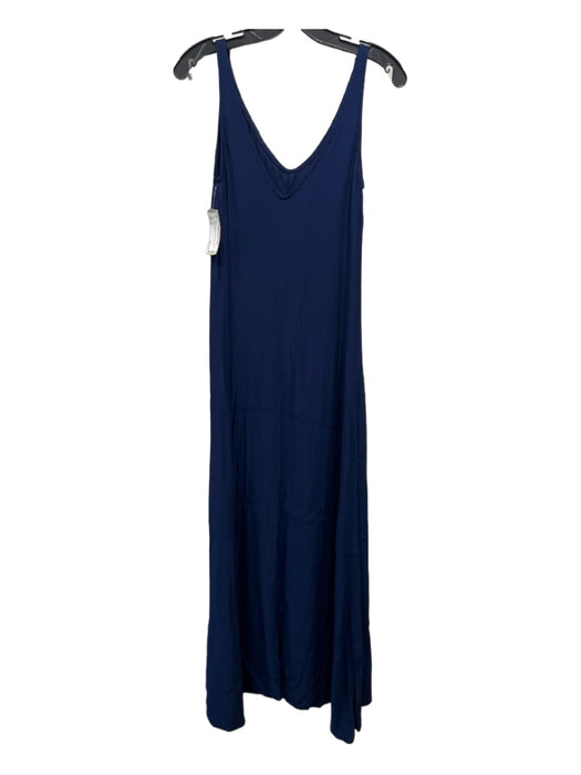 Staud Size M Navy Sleeveless Tank Dress Midi Dress Navy / M