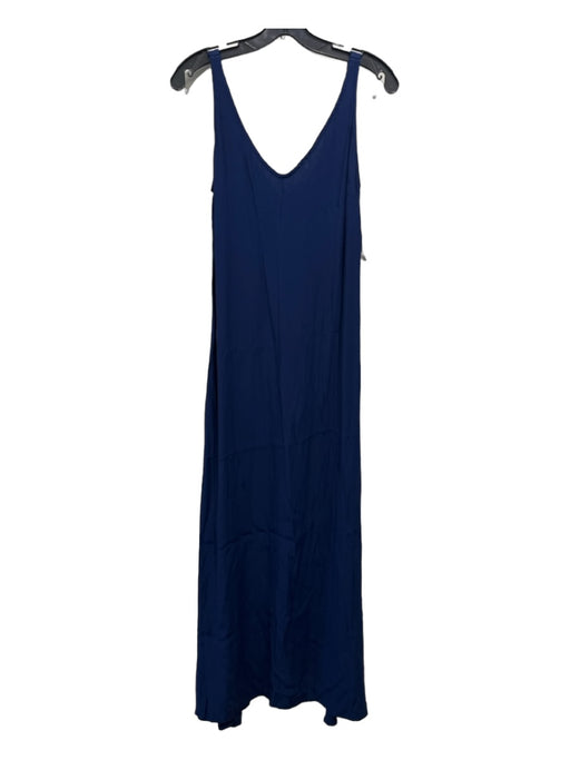 Staud Size M Navy Sleeveless Tank Dress Midi Dress Navy / M