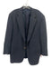 Samuelson Navy Wool Solid 2 Button Men's Blazer Navy / 42