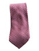Hermes Red & White Silk Snails Men's Ties Red & White