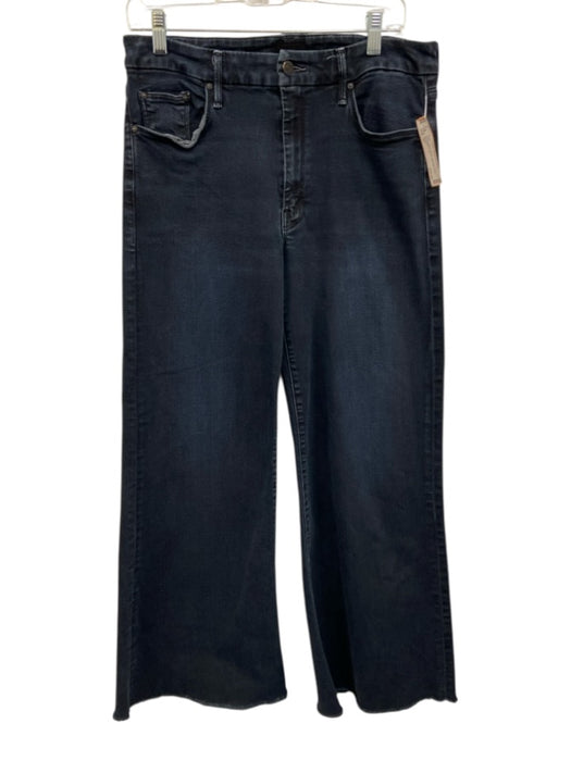 Mother Size 31 Midnight blue Cotton Blend Denim Raw Hem Button & Zip Fly Jeans Midnight blue / 31