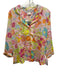 Gretchen Scott Size XS Multicolor Cotton Button Up Pants Set Multicolor / XS