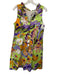 Tyler Boe Size S Multicolor Linen & Cotton Sleeveless Button Detail Dress Multicolor / S