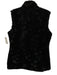 The North Face Size M Black Polyester Reversible Zip Front Fleece Vest Black / M