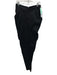 Lovers + Friends Size Medium Black Polyester Blend Side Zip Pleated Maxi Skirt Black / Medium