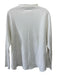 Frank & Eileen Size Large White Cotton Elastic Drawstring Waist Midi Skirt Set White / Large