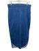 Frank & Eileen Size 8 Medium Wash Cotton Blend Elastic Waist Distressed Skirt Medium Wash / 8