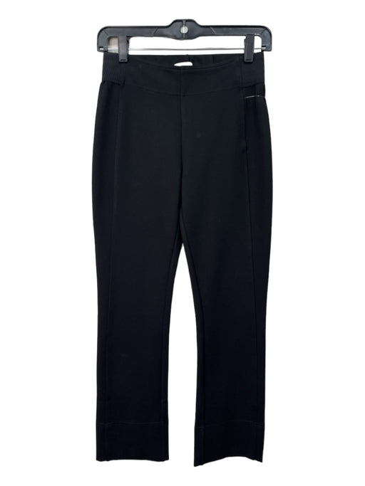 Brochu Walker Size XS Black Rayon Blend Elastic Waist seam detail Pants Black / XS
