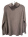 Maison de Papillon Size Small Taupe Brown Cashmere Long Sleeve Ribbed Sweater Taupe Brown / Small