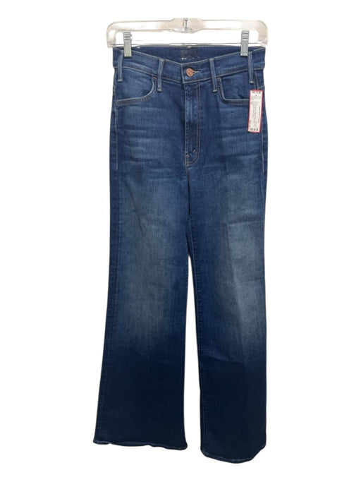 Mother Size 26 Medium Wash Cotton Denim High Rise Whiskering Zip & Button Jeans Medium Wash / 26