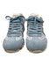 Premiata Shoe Size 39 Light blue & white Leather Upper Suede Laser Cut Sneakers Light blue & white / 39
