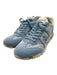 Premiata Shoe Size 39 Light blue & white Leather Upper Suede Laser Cut Sneakers Light blue & white / 39