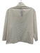 Akris Punto Size 4 White Cotton 3/4 Flare Sleeve 1/2 Zip Collar Top White / 4