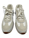 Cole Haan Shoe Size 8B White & Beige Suede Color Block Low Top Lace Up Sneakers White & Beige / 8B
