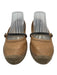 Brunello Cucinelli Shoe Size 37 Camel Brown Leather Rope sole Espadrille Camel Brown / 37