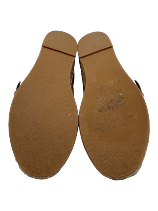 Brunello Cucinelli Shoe Size 37 Camel Brown Leather Rope sole Espadrille Camel Brown / 37