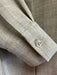 Lafayette 148 Size XXS Beige Wool, Silk, Linen Swarovski crystal Button Up Top Beige / XXS