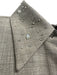 Lafayette 148 Size XXS Beige Wool, Silk, Linen Swarovski crystal Button Up Top Beige / XXS