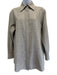 Lafayette 148 Size XXS Beige Wool, Silk, Linen Swarovski crystal Button Up Top Beige / XXS