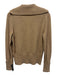 Akris Punto Size 4 Beige Brown Wool & Cashmere Heathered Knit Collared Sweater Beige Brown / 4